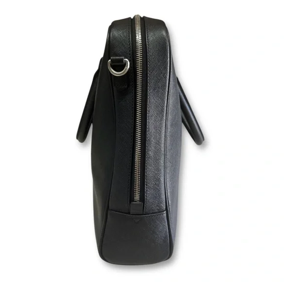 MCM Black Leather Men's/Women’s Laptop/Briefcase Bag - Picture 5 of 16